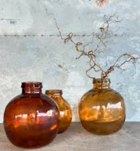 Vase Balloon - Amber