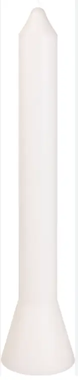 [LH0001] Bougie - Annasljus - creme - 49hours - diam 3