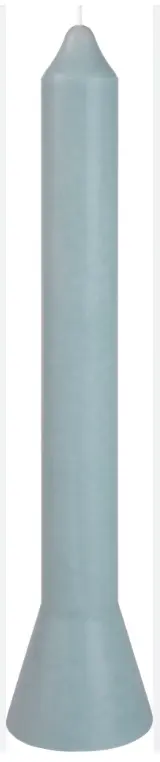 [LH0003] Bougie - Annasljus - bleu - 49hours - diam 3