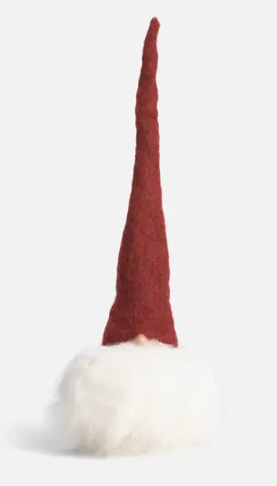 Skaggtomte small - rouge&blanc - 25cm