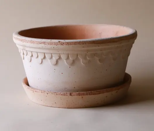 [BE0002] Pot Fleurs - Kobenhavner - Rose - 21cm - Low