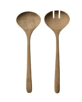 Couverts à salade Teak - 30cm