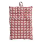 [BK0017] Manique four - cœur - rouge