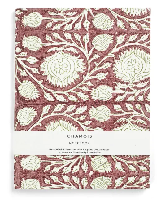 Carnet - Medium - Poppy -red