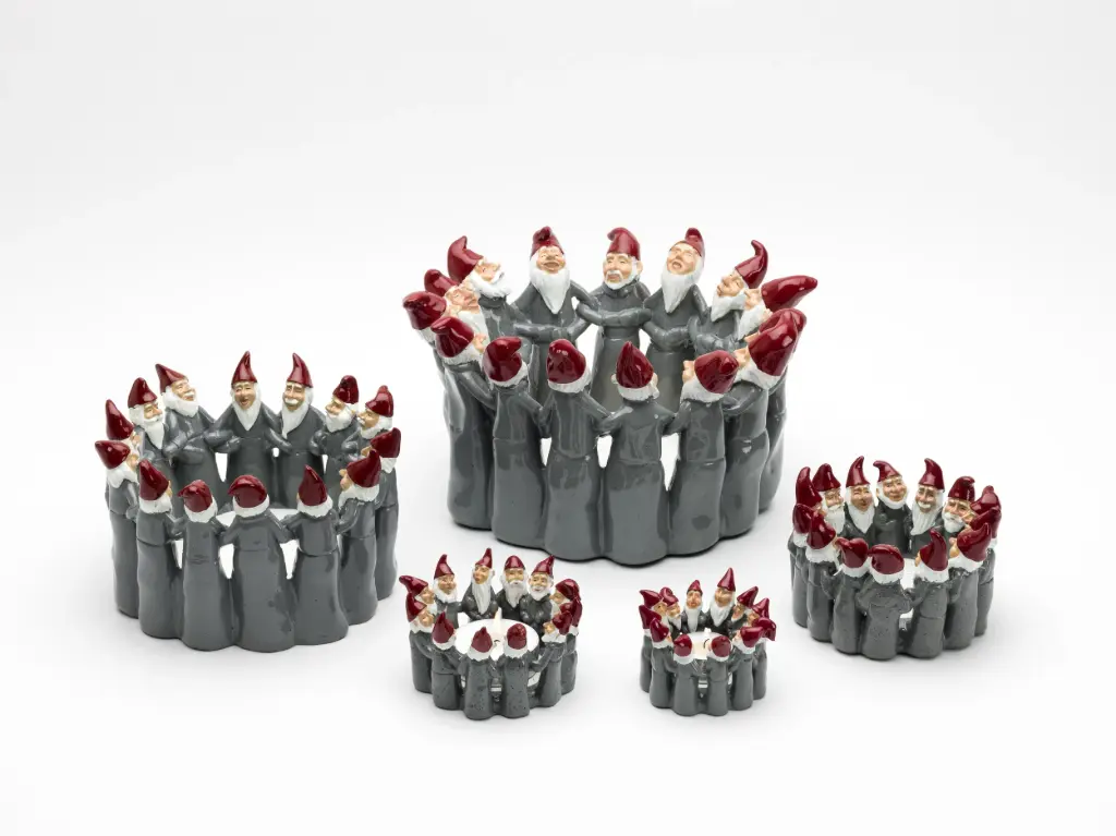 [HA0002] Tomtering Varmeljus - GREY - 12cm