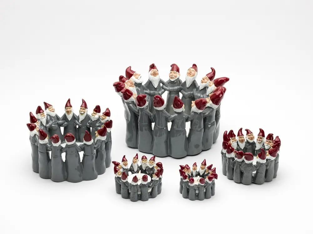 [HA0003] Tomtering Varmeljus - GREY - 9cm