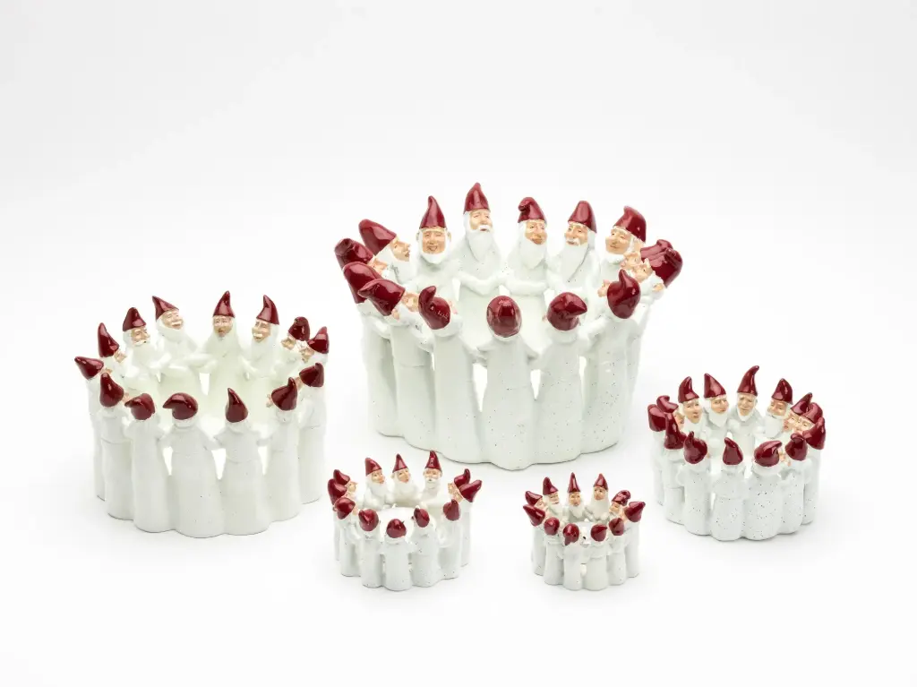 [HA0007] Tomtering Varmeljus - WHITE - 9cm