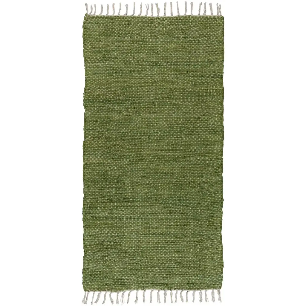 [IB0009] Tapis coton - vert