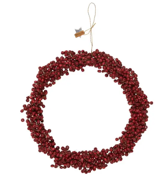 [IB0013] Couronne wooden beads stillenat handmade