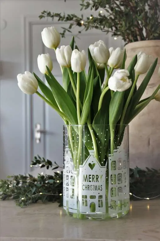 [MA0001] Vase Merry Christmas