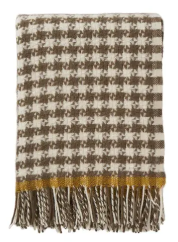 [KL0021] Plaid - DOGTHOOTH - mud