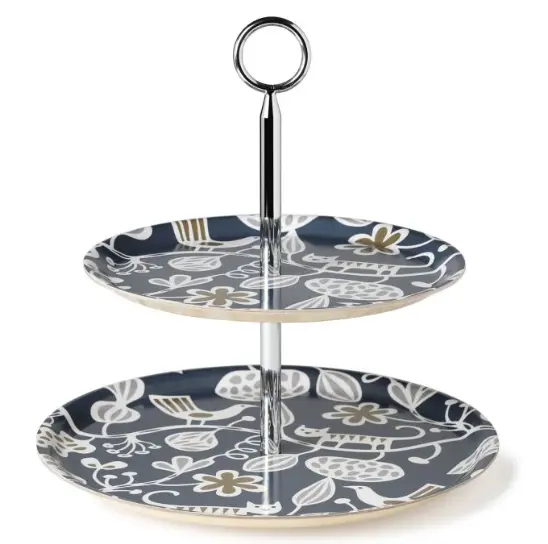 [KL0035] Plateau à  gâteaux - Col Botanical garden