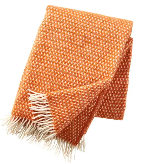 Plaid - KNUT - orange