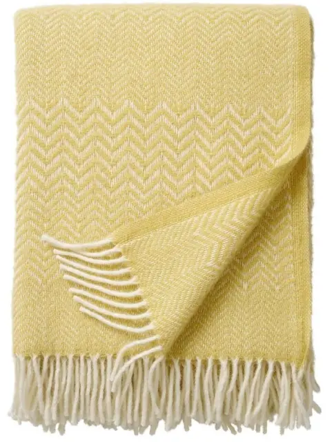 [KL0074] Plaid - ZIGZAG - Moonstone yellow