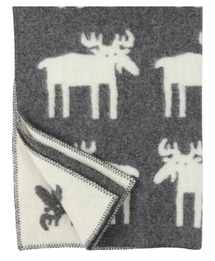 [KL0078] Plaid - MOOSE - Grey&white