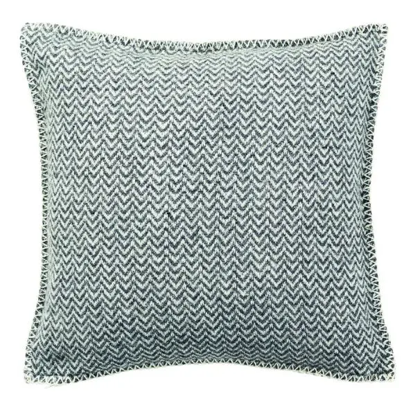[KL0009] Coussin laine - CHEVRON - Grey