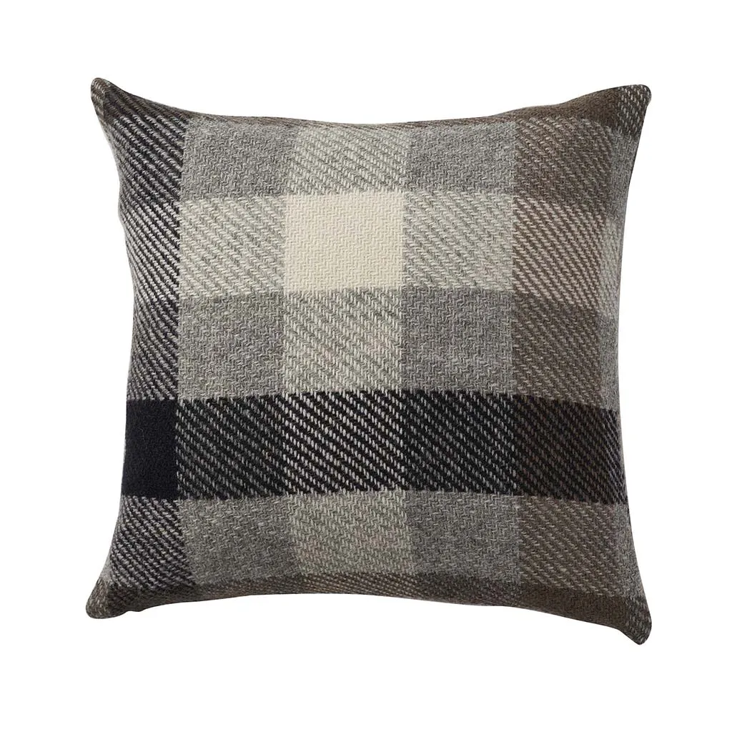 Coussin laine - GOTLAND - multi grey