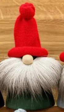 [SP0016] Santa Reindeer - 14cm Green/Red