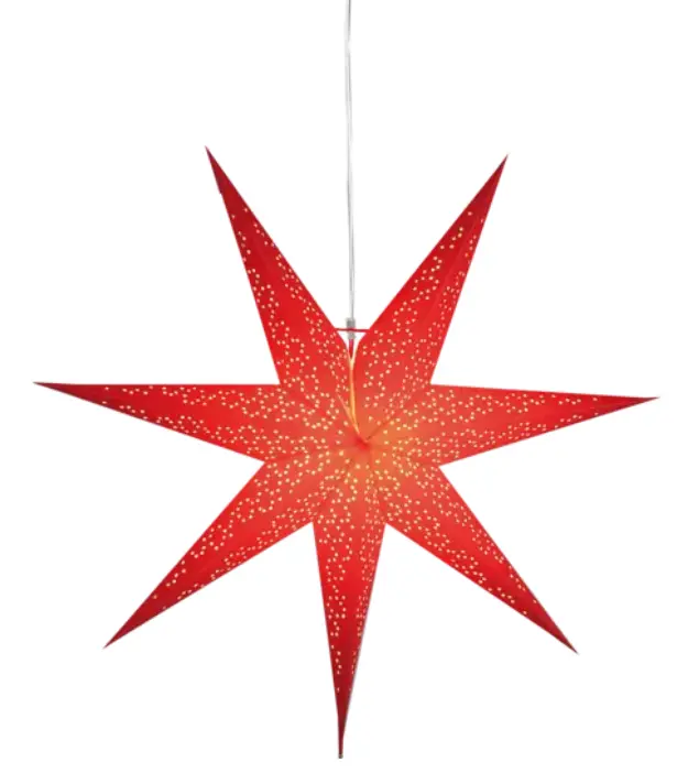 Star - GALAXY - 100cm - red