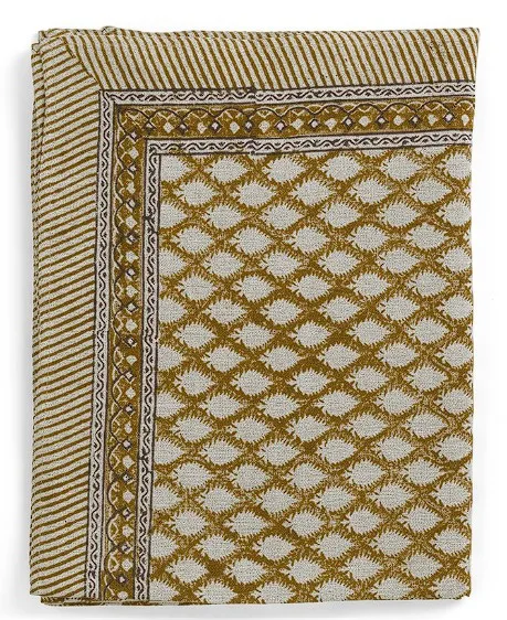 Nappe Linen - Cypress - Ochre